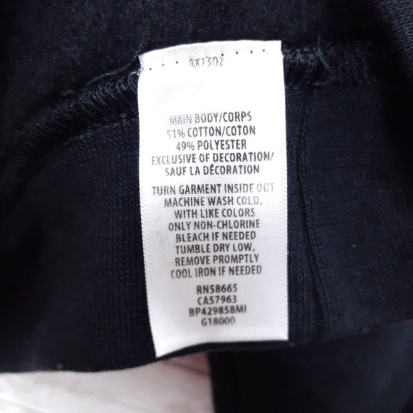 BP Womens Wolf Sweatshirt S Black  Pullover 789 - Picture 4 of 4